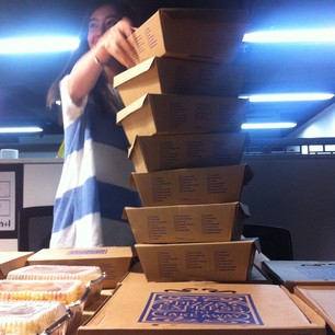 #mandl#hongkong#advertising#office#lunch#time#pizza -  mandl